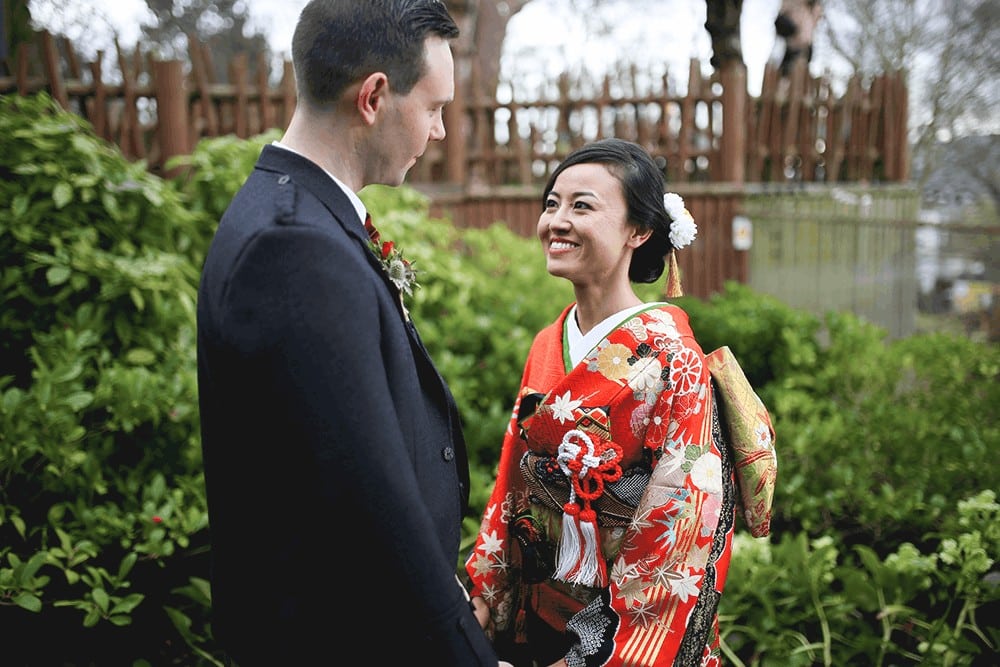 Japanese wedding in Edinburgh