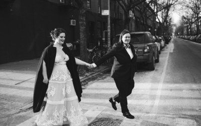 AN LGBT WINTER WEDDING AT MAISON MAY, BROOKLYN