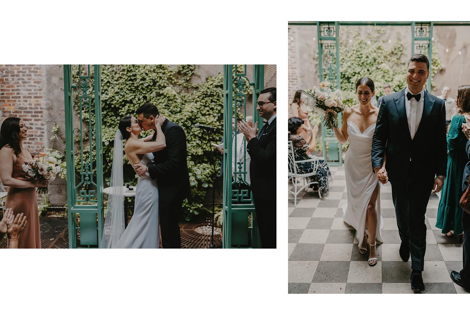 Spring Wedding at Milk and Roses in Greenpoint,Brooklyn